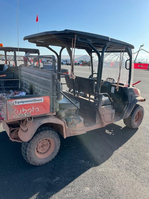2022 Kubota RTV-X1140W-H Plastic Canopy, Windshield Acrylic Clear, LED Strobe Light, Wire Harness Kit, Back up Alarm