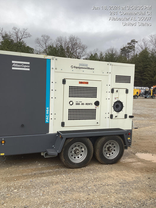 2023 ATLAS COPCO PAC H64 JD-S