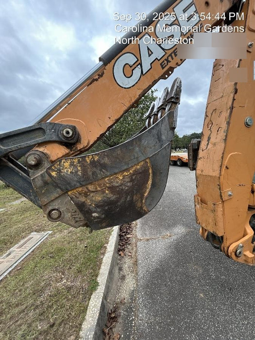 2020 Case 580N EP - Extendable Backhoe Cab/Heat/Air, 4WD, Extendable Stick, Pilot Controls, 2 Way Hydraulics, Ride Control, TAG Manual QC