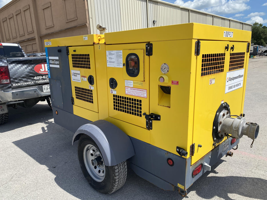 2020 ATLAS COPCO PAS 150 HF CS Enclosed