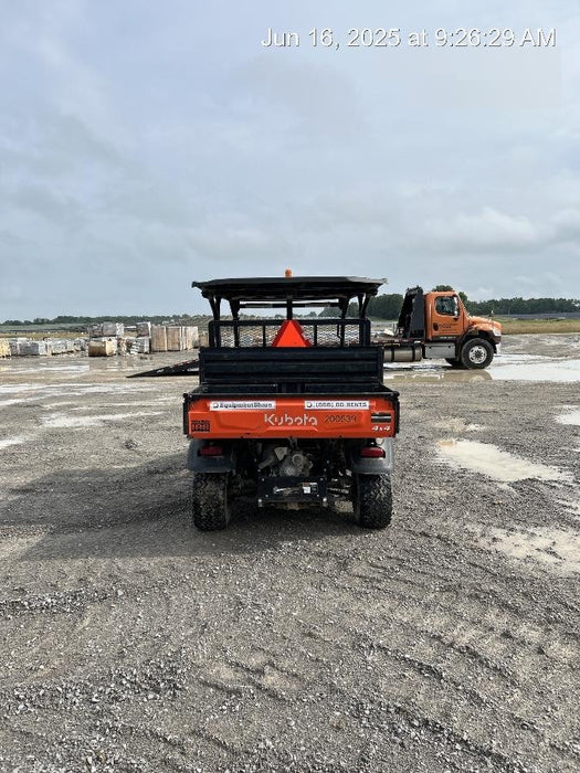 2022 Kubota RTV-X1140W-H Plastic Canopy, Windshield Acrylic Clear, LED Strobe Light, Wire Harness Kit, Back up Alarm
