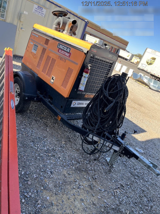 2021 Lincoln Electric Vantage 549X Ready Pak 3, ORANGE (includes trailer, cable rack, fender light kit)