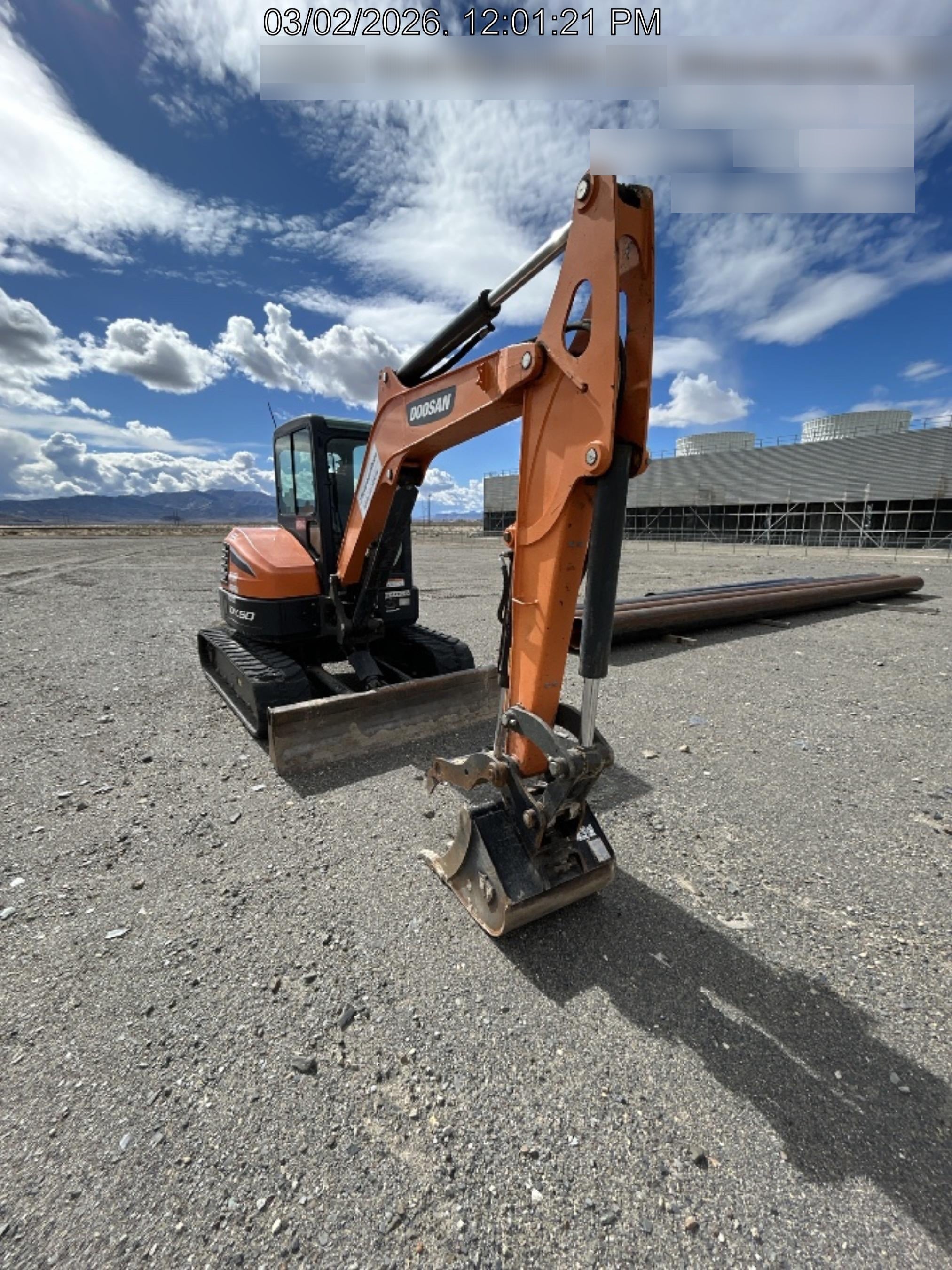 2019 DOOSAN DX50-5