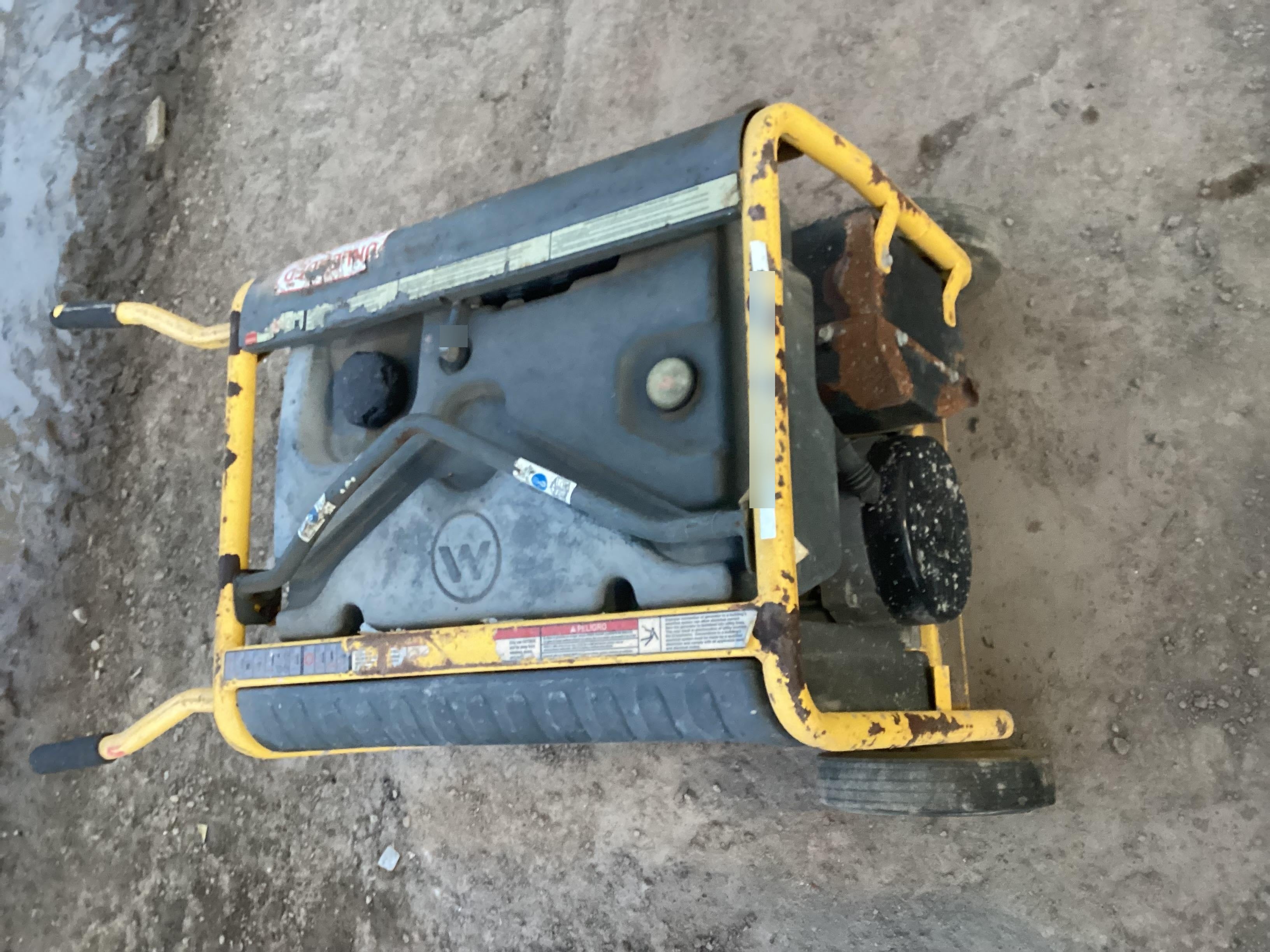 2018 Wacker Neuson GP6600A Wacker Neuson GP6600A Generator w/Wheel Kit