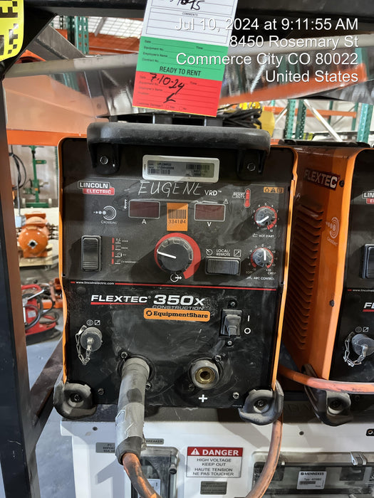 2023 LINCOLN ELECTRIC FLEXTEC 350X