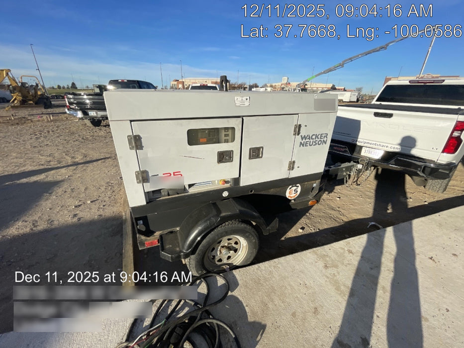 2018 WACKER NEUSON G25