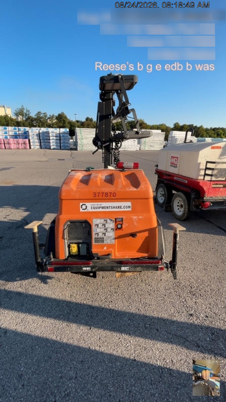 2023 Generac MLT2 Diesel, Flex Switch 120V Input, Powerzone Controller, 
(4) 320W LED Lights, 4kW Generator, 39.9 Gal Fuel Tank, 2" Ball, T3