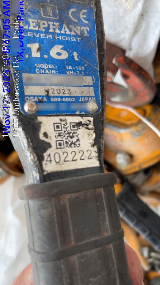 2024 ELEPHANT YA-160-20