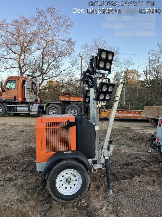 2024 Wanco WLTT-4MM4K Diesel, Deep Sea Controller, Shore Power Plug, Auto Start, (4) 350W LED Floodlights, 4kW Generator, 60 Gal Fuel Tank, 2" Ball, T3