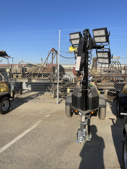 2022 Allmand NLV3GR (4) LED Light Fixture 350W, 23' Vertical Mast, 3kW Prime, Towable, ES Decals, T3