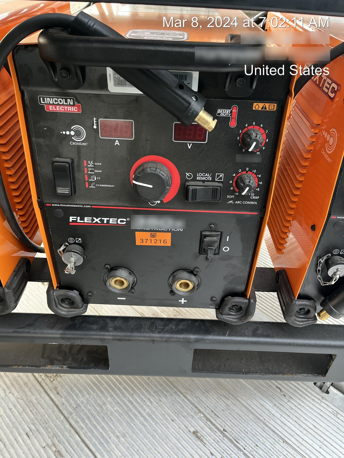 2023 LINCOLN ELECTRIC FLEXTEC 350X