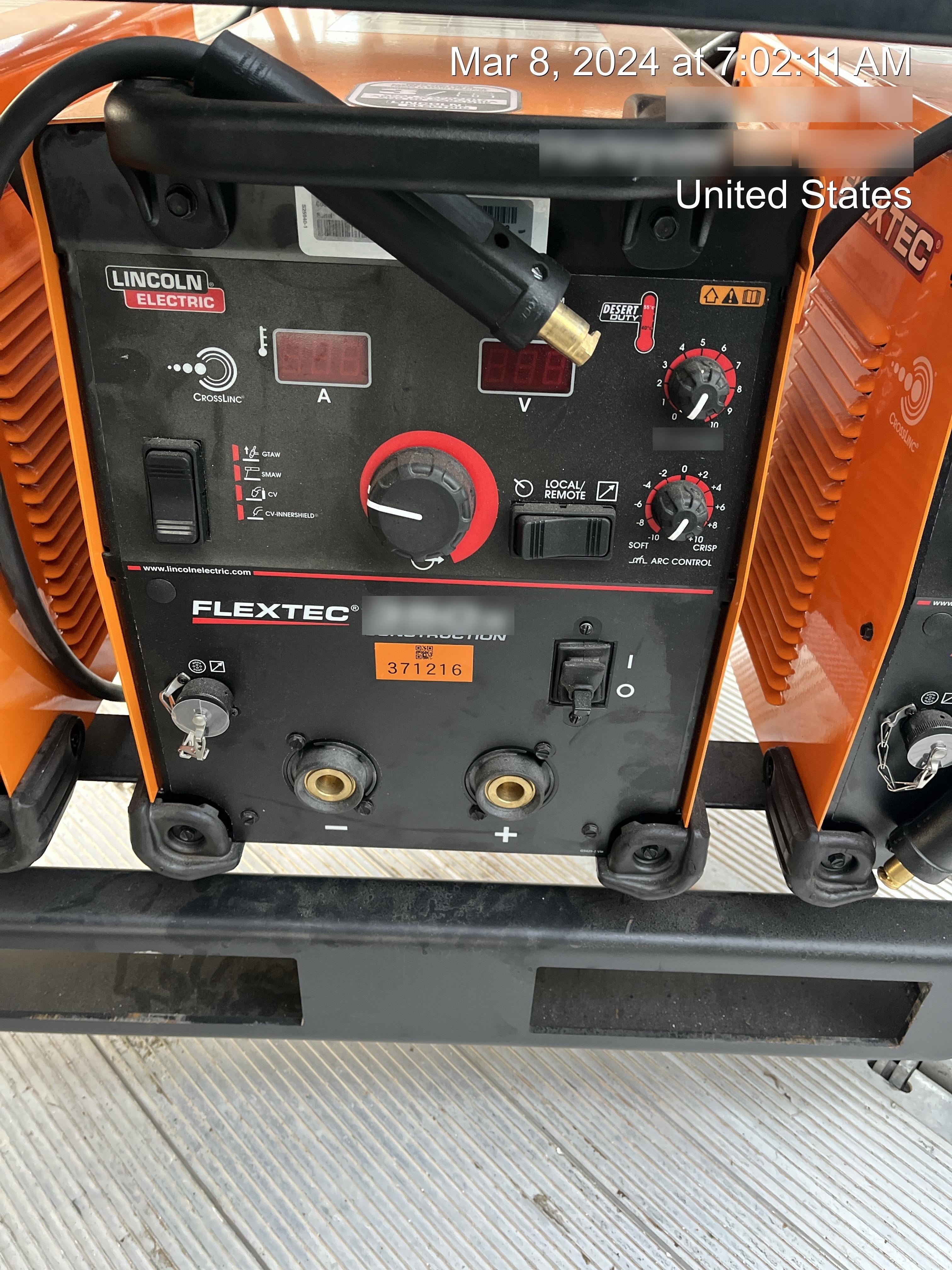 2023 LINCOLN ELECTRIC FLEXTEC 350X