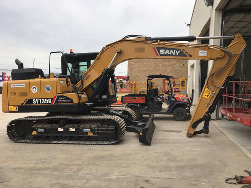 Sany SY135C SY135 Tier 4 - Cab, Hydraulic QC,  Buckets: 24" , 36" , Main Pin Hydraulic Thumb