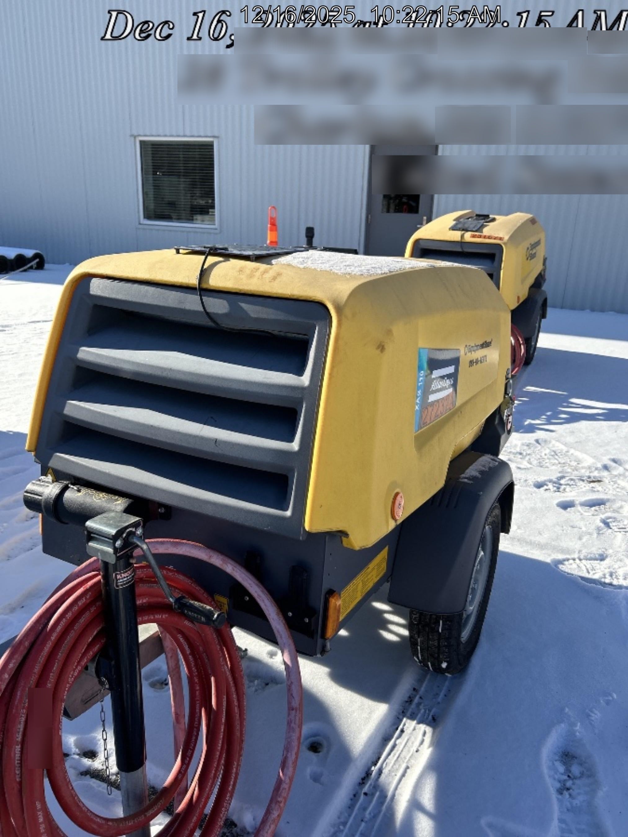 2022 ATLAS COPCO XAS 110