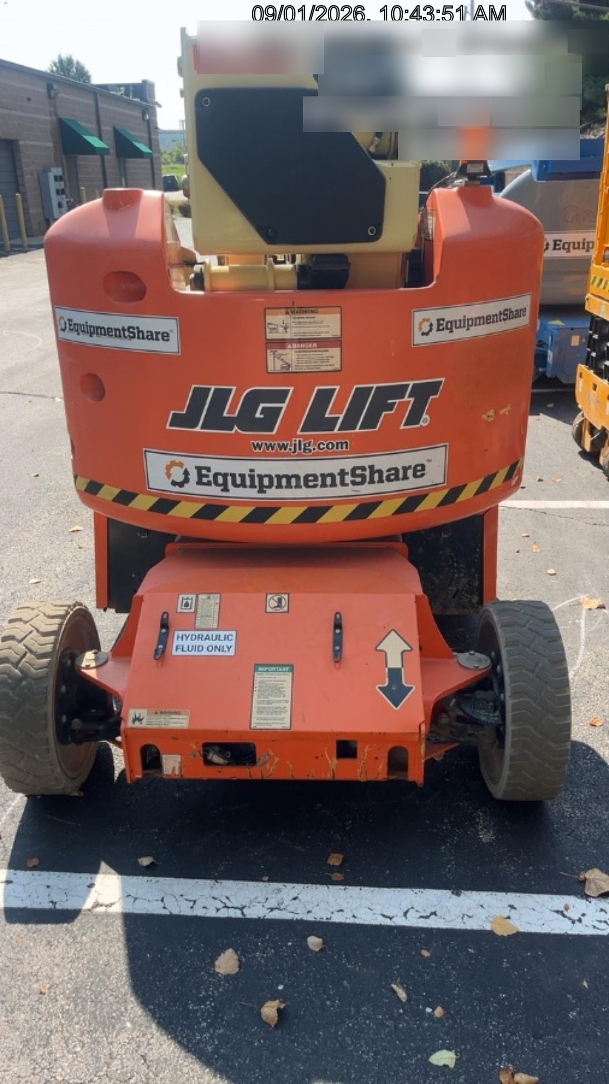 2021 JLG E400AJP Narrow