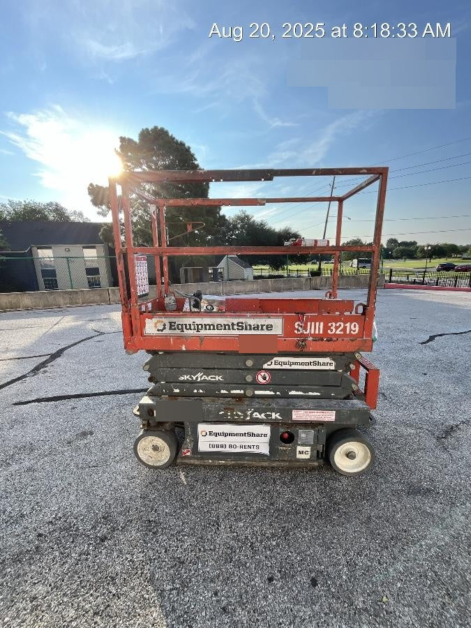 2019 Skyjack SJIII-3219 Standard Options