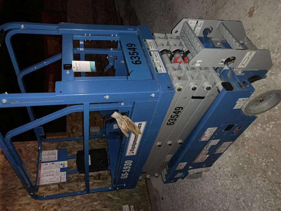 2020 Genie GS-1930 Solid Non Marking Tires, Beacon, Folding rails with half height swing gate