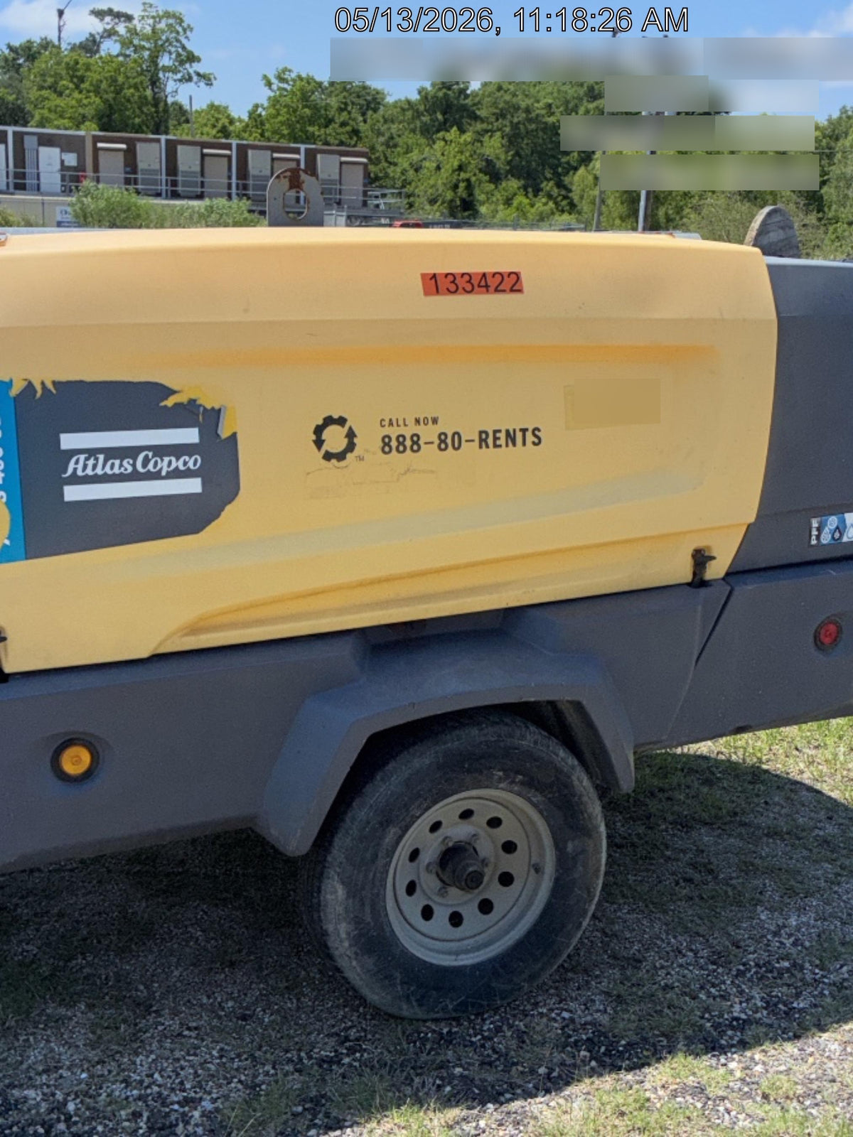 2020 ATLAS COPCO XATS 400 PFF