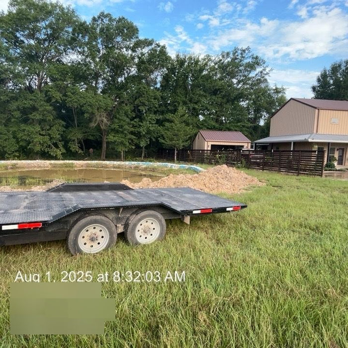 2024 TEXAS PRIDE TRAILERS 21' Lowboy Gravity Tilt Bed 14K Bumper Pull Trailer