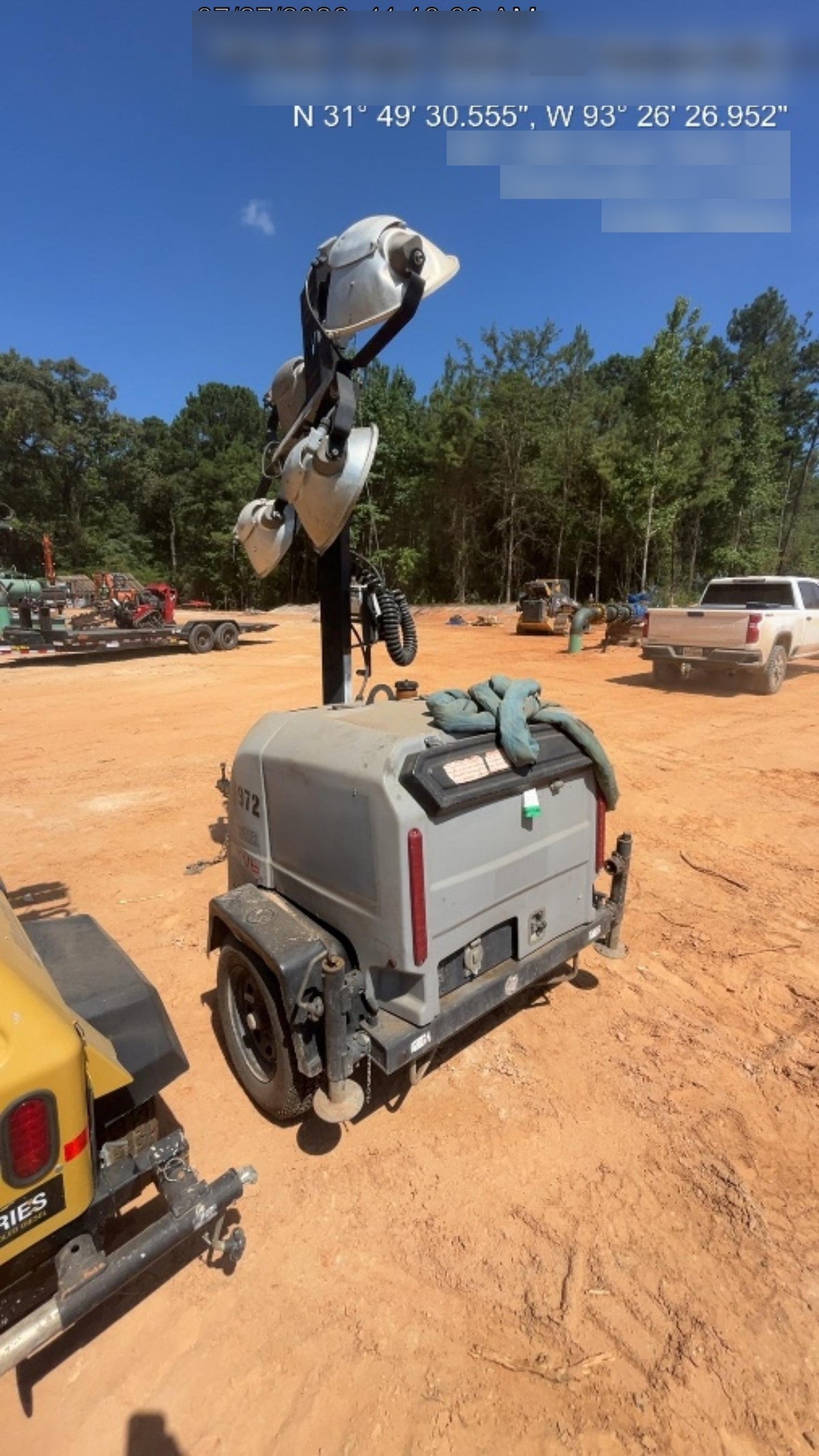 Wacker Neuson LTV6K-MH Wacker Neuson LTV6K Towable Light Tower