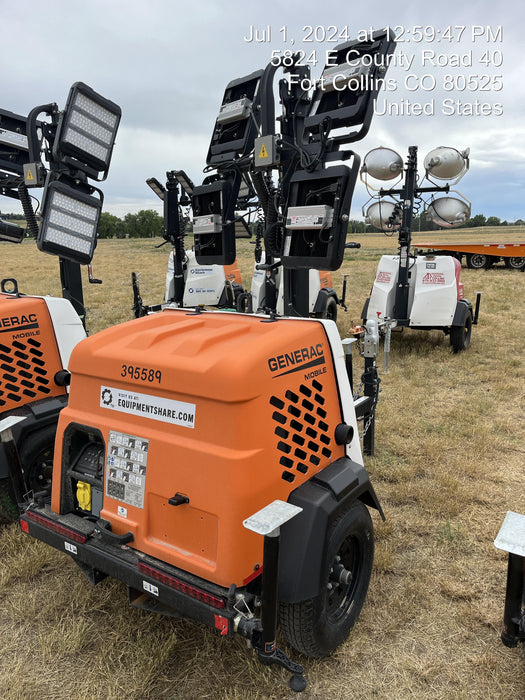 2024 Generac MLT2 Diesel, Flex Switch 120V Input, Powerzone Controller, 
(4) 320W LED Lights, 4kW Generator, 39.9 Gal Fuel Tank, 2" Ball, T3