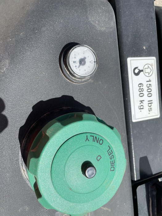 2022 Allmand NLV3GR (4) LED Light Fixture 350W, 23' Vertical Mast, 3kW Prime, Towable, Deep Sea L401, Leveling Jacks, Yanmar T4F 5.8hp