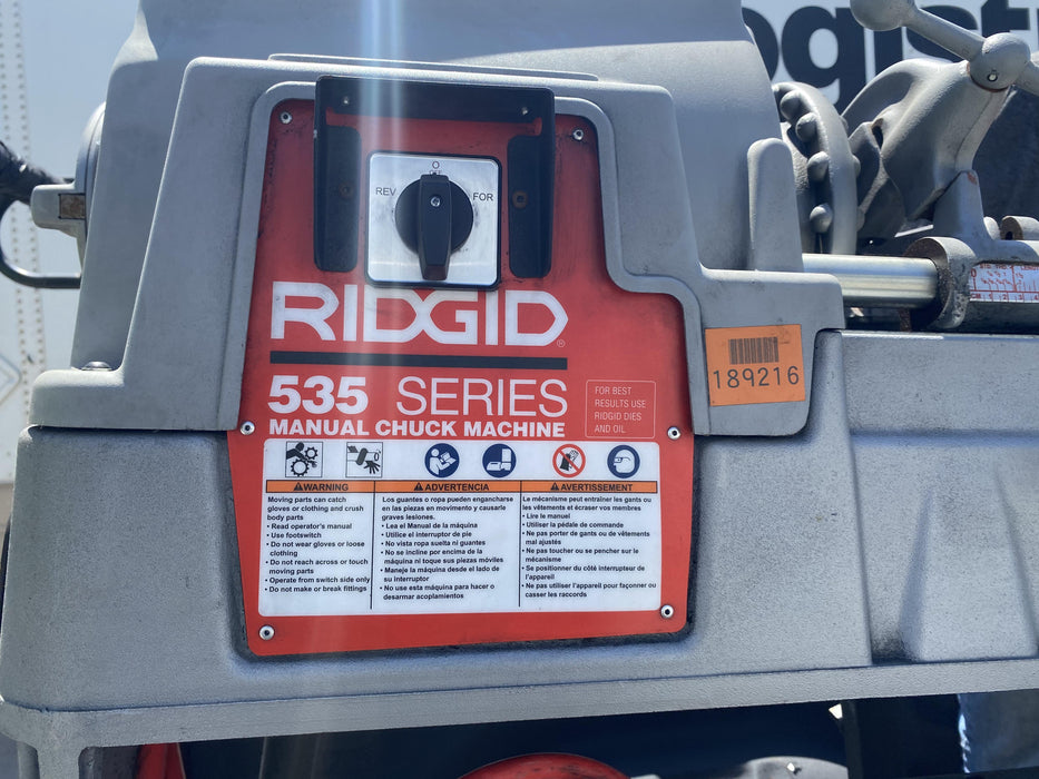 2021 RIDGID 535