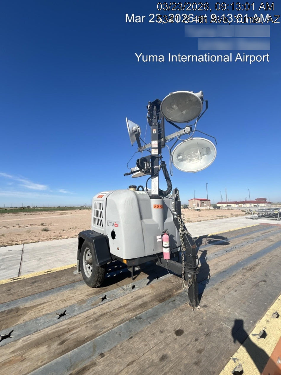 2019 Wacker Neuson LTV6L-MH Wacker Neuson LTV6L Mobile Light Tower w/Fuel Level Sensor Installed