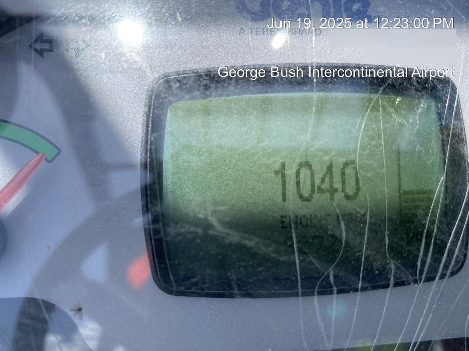 2017 Genie GTH-1056 Genie GTH1056, Solid Tires, 60" carriage, Light Kit, Open ROPS