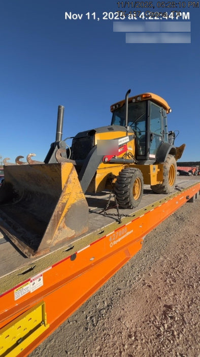 2020 John Deere 310LEP Cab/Heat/Air, 4WD, Standard Stick, Pilot Controls, 2 Way Hydraulics, TAG Manual QC