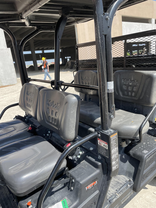 2021 Kubota RTV-X1140W-H Plastic Canopy, Windshield Acrylic Clear, LED Strobe Light, Wire Harness Kit, Back up Alarm