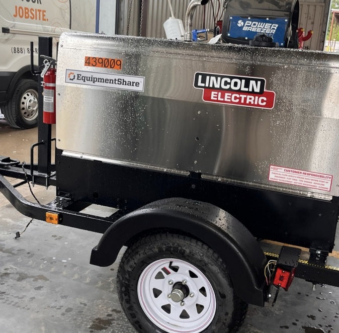 2024 Lincoln Electric LE400 Kubota V1505, Trlr, Cable Rack, Light Kit, ES Decals, T3