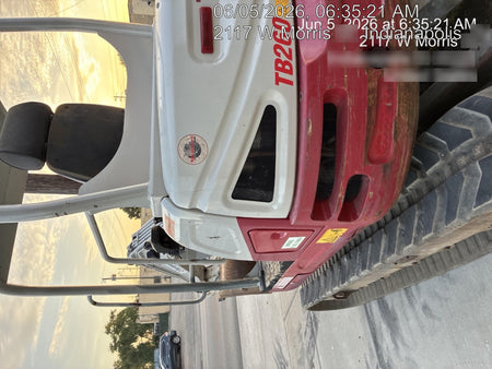 2019 Takeuchi TB260 Takeuchi TB260 Canopy w/Rubber Tracks, Auxiliary Hydraulics, Standard Blade, Manual QC