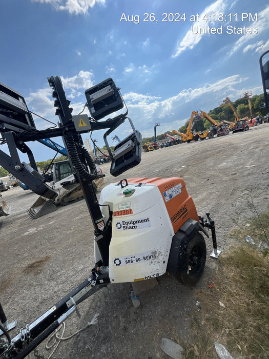 2024 Generac MLT2 Diesel, Flex Switch 120V Input, Powerzone Controller, 
(4) 320W LED Lights, 4kW Generator, 39.9 Gal Fuel Tank, 2" Ball, T3