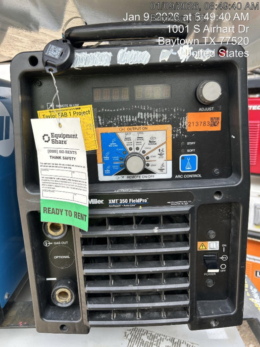 2021 MILLER ELECTRIC XMT 350