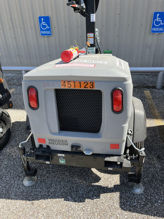 2024 Wacker Neuson LTT4 Diesel, Kohler KDW702, Deep Sea Controller, Auto Start, LED 320W, Bypass Outlet, T3