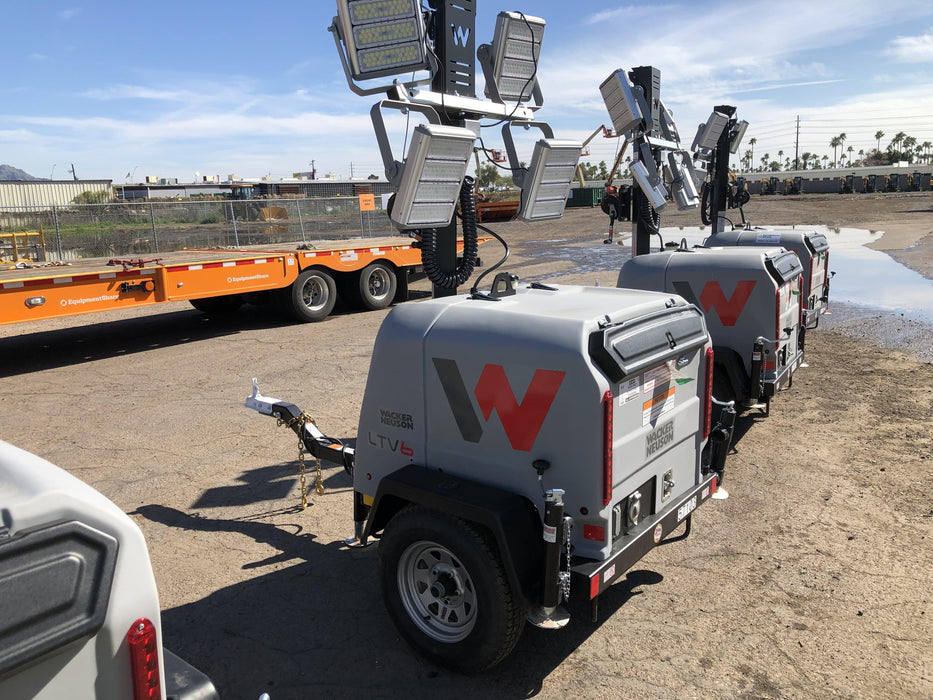 2019 Wacker Neuson LTV6K-LED Standard LED Towable Light Tower w/None