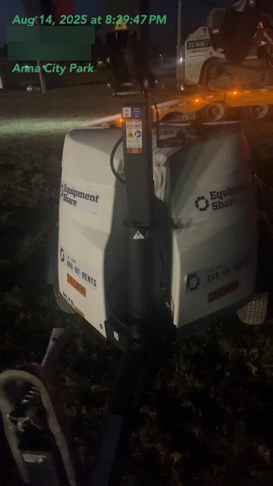 2023 Generac MLT2 Diesel, Flex Switch 120V Input, Powerzone Controller, (4) 320W LED Lights, 4kW Generator, 39.9 Gal Fuel Tank, 2" Ball, T3