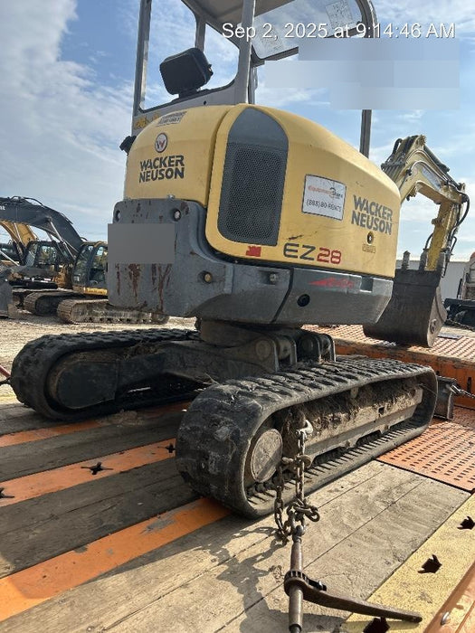 2018 WACKER NEUSON EZ28