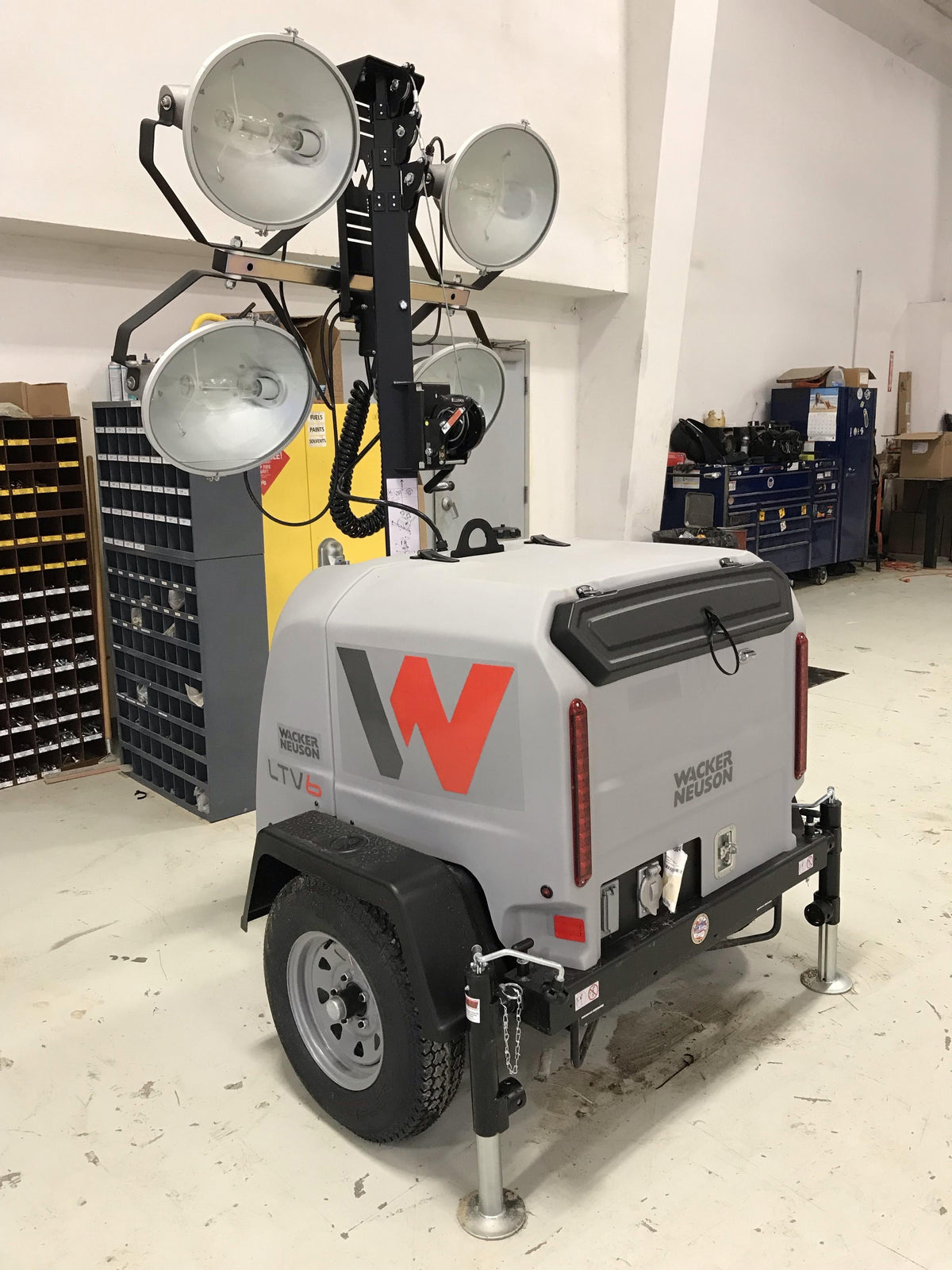 2019 Wacker Neuson LTV6L-MH Standard Options, ES Track Hardware, Fuel Level Sensor