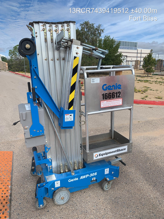 2021 GENIE AWP-30S DC