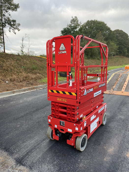 2021 Lgmg AS1932E Electric Drive, Solid Non Marking Tires, Dual Beacons