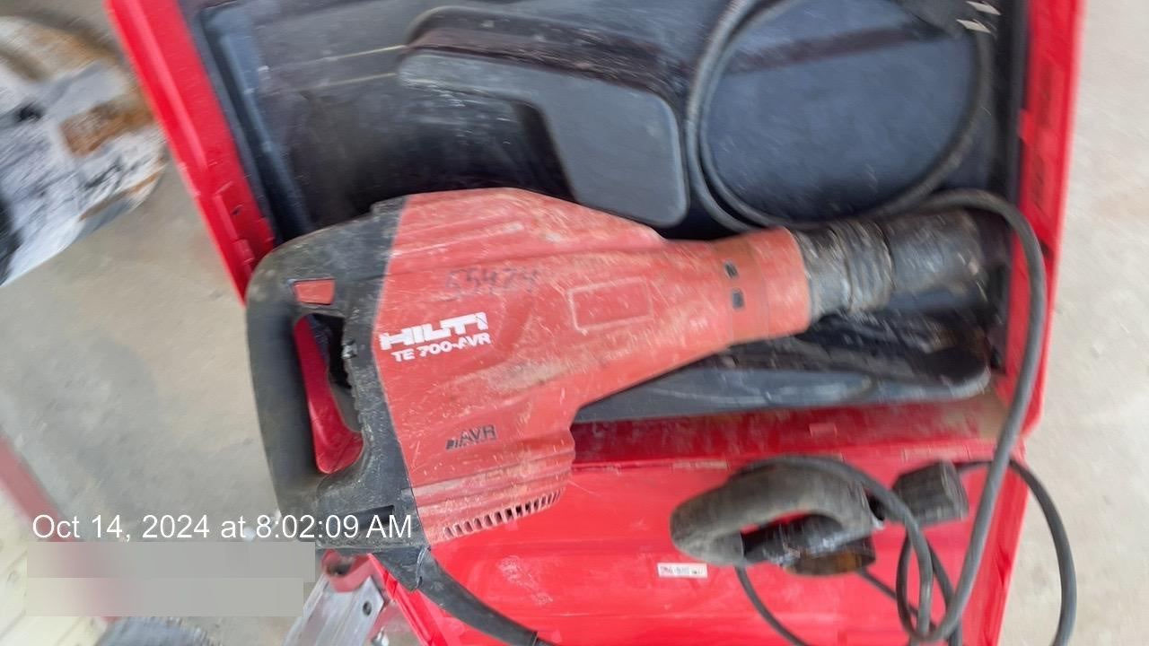 2019 HILTI TE 700-AVR