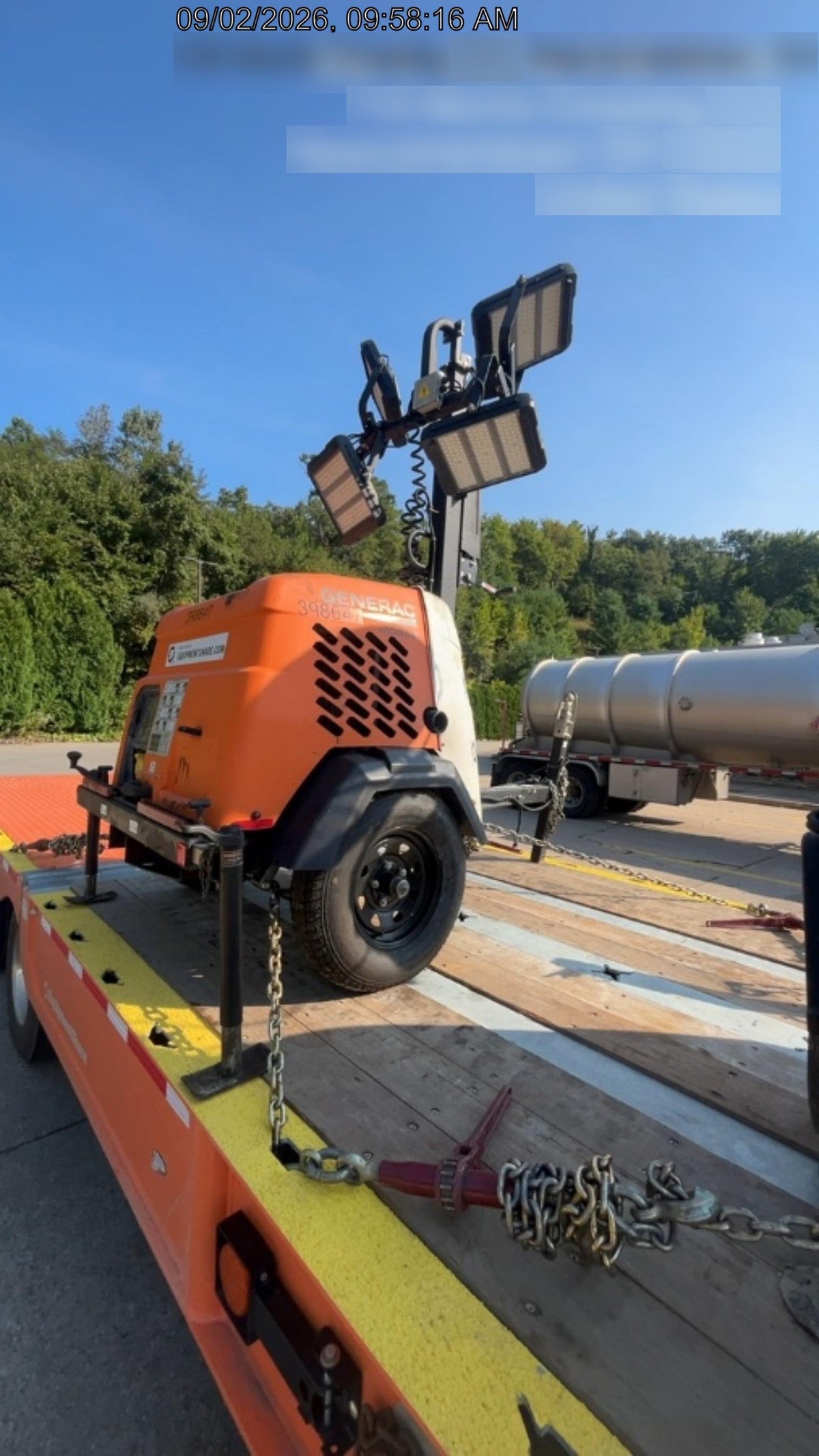 2024 Generac MLT2 Diesel, Flex Switch 120V Input, Powerzone Controller, 
(4) 320W LED Lights, 4kW Generator, 39.9 Gal Fuel Tank, 2" Ball, T3