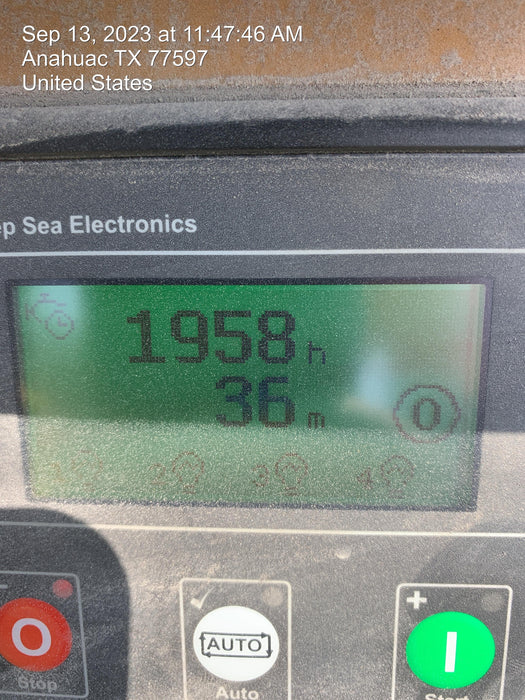 2022 Allmand NLV3GR (4) LED Light Fixture 350W, 23' Vertical Mast, 3kW Prime, Towable, Deep Sea L401, Leveling Jacks, Yanmar T4F 5.8hp