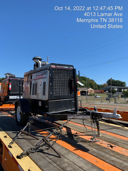 2021 Lincoln Electric Air Vantage 566 Air Vantage 566X Ready Pak 3 (includes trailer, cable rack, fender light kit); no telematics