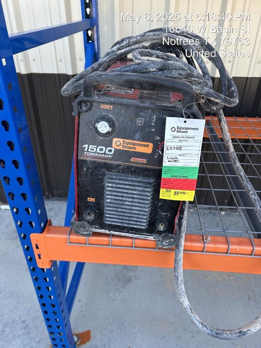 2022 LINCOLN ELECTRIC TOMAHAWK 1500