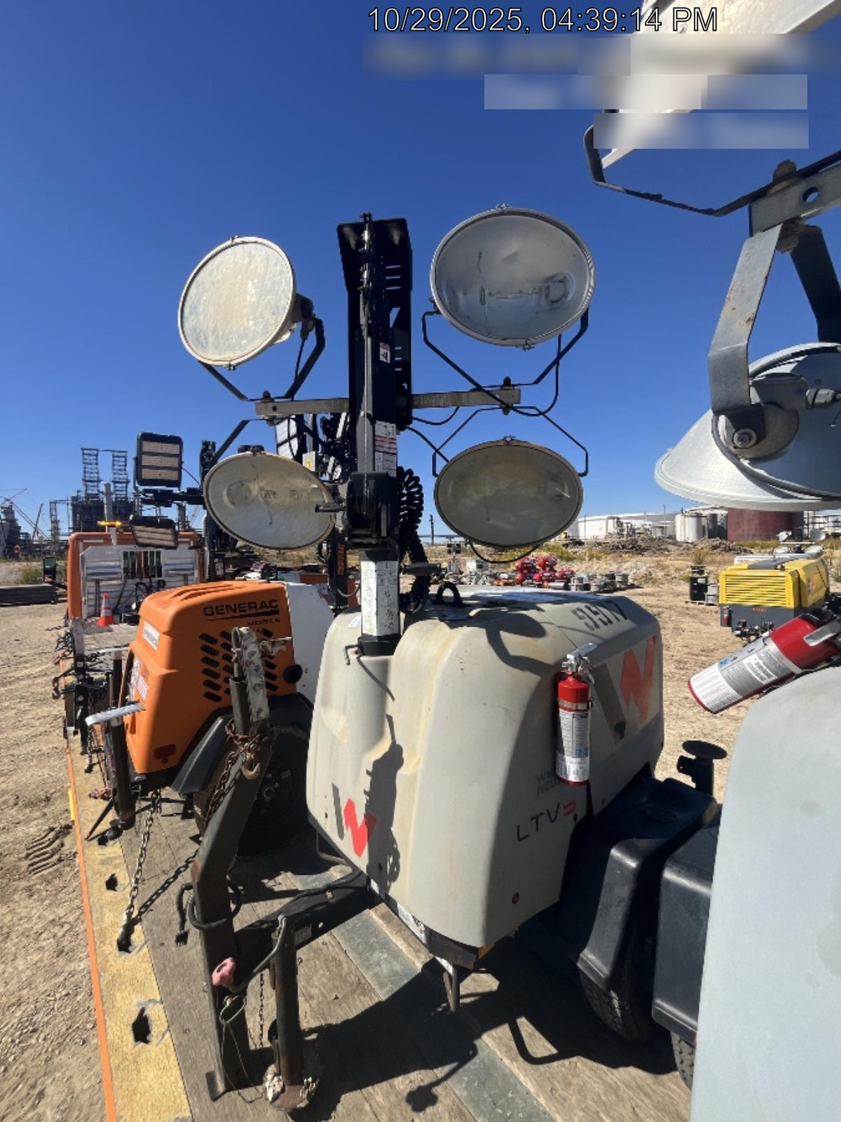 Wacker Neuson LTV6K-MH Wacker Neuson LTV6K Towable Light Tower