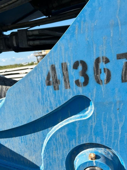 2019 Genie GTH-844 Cab/Heat/AC, Solid RT Tires, LED Work Lights, Beacon 60" QA Carriage, 48" Forks