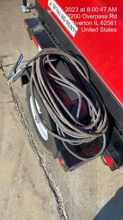 2022 Shindaiwa DGW400MDL Kubota D902 Engine, 23 HP, Dual Op Welder, Wire, Arc, Droop Stick, Tig, and CC Stick Functionality, Simulphase, 3 Phase and 1 Phase Gen Output, Single Axle NB Trlr, Slr Trckl Chrg 12V 12W, Fire Ext